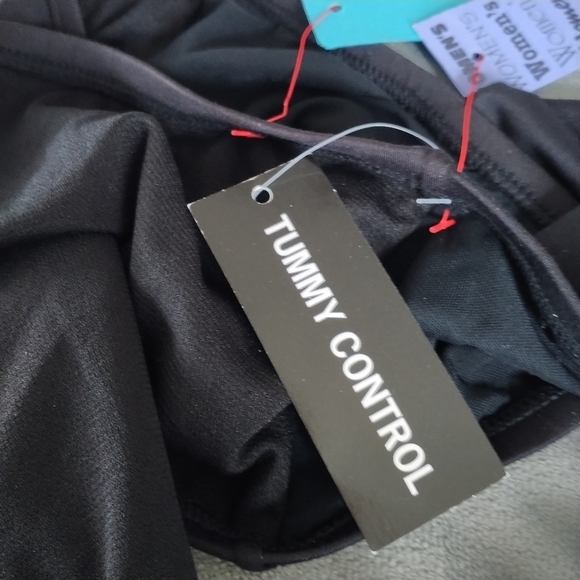 24&Ocean Tummy Control Black Bathing Suit Bottom 18W - Picture 4 of 7